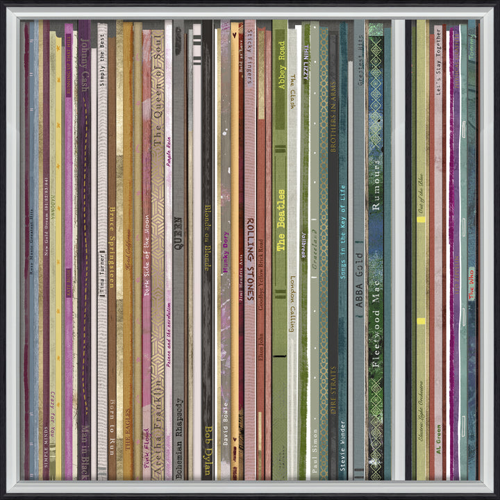 Legends On Vinyl By Charlotte Oakley - TheArtistsQuarter
