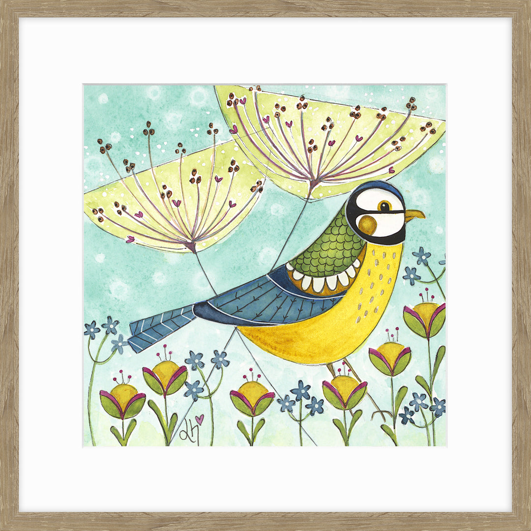 Bluetit By Linda Hoskin - TheArtistsQuarter