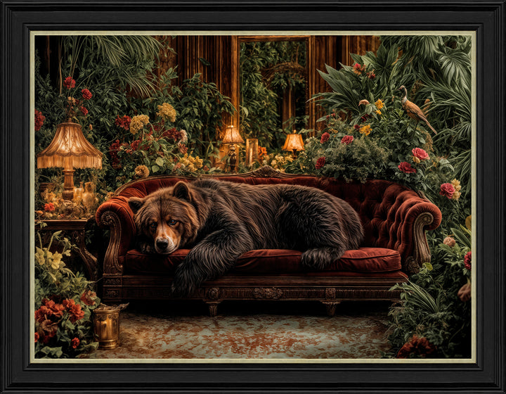 Lounging Bear By AKDesigns