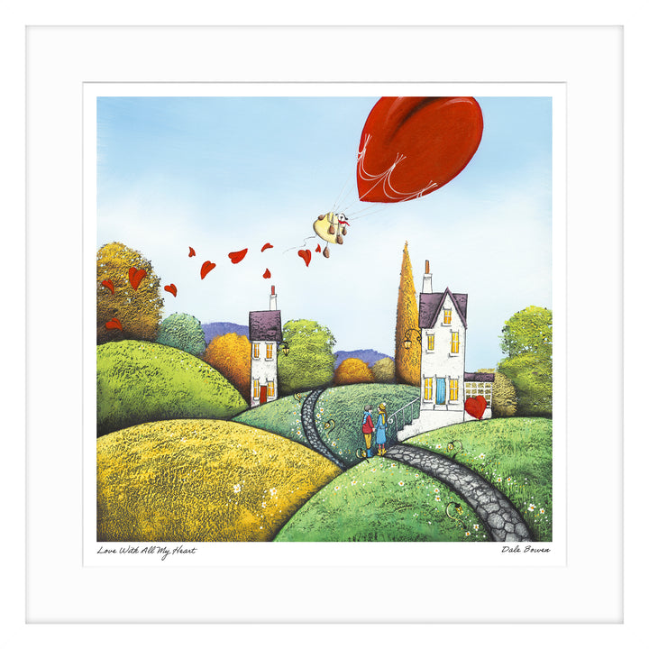 Love With all my Heart Large By Dale Bowen - TheArtistsQuarter