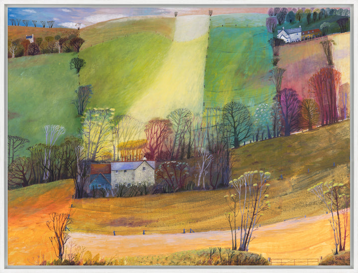 To The Top Of The Hill By Debbie Lush - TheArtistsQuarter