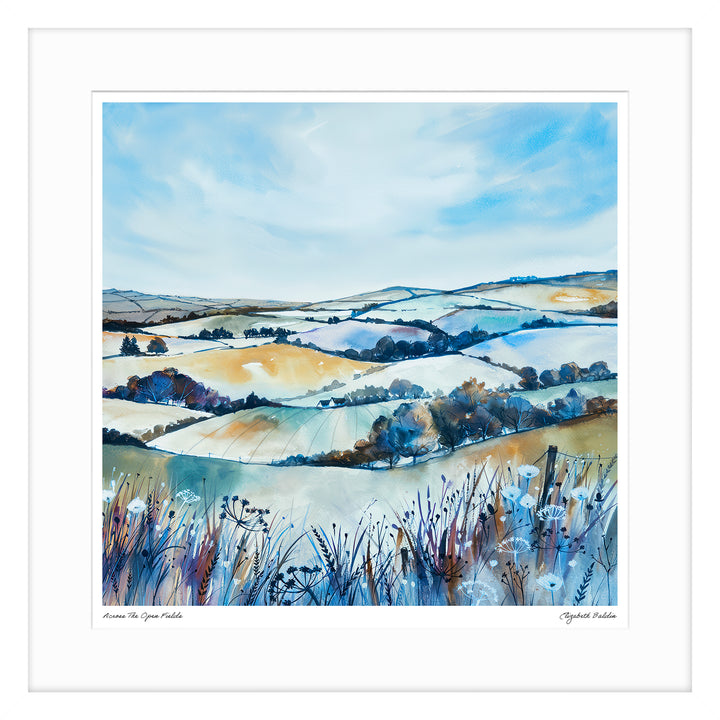 Across The Open Fields By Elizabeth Baldin