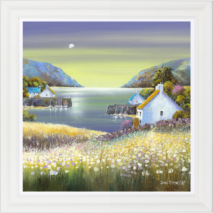 Harbour Moon By John McKinstry