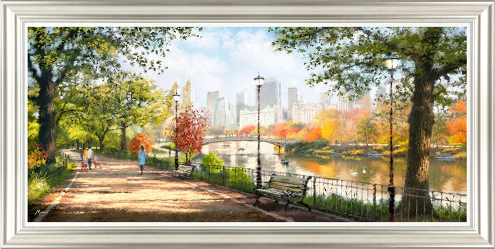 Central Park Stroll By Richard MacNeil