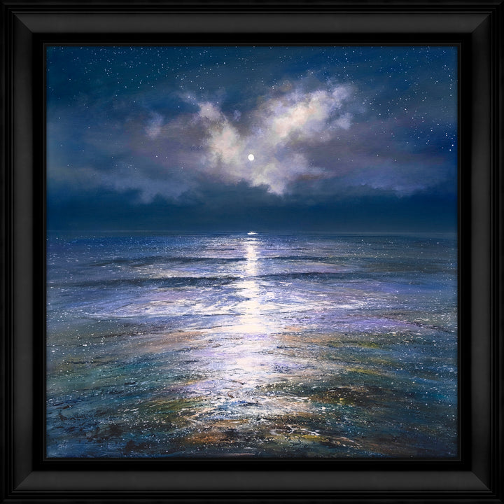 Moonlight Over The Sea By Michael Sanders