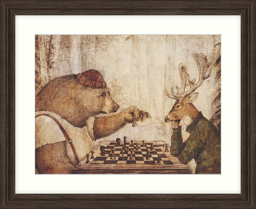 Wild Chess By Mike Koubou - TheArtistsQuarter