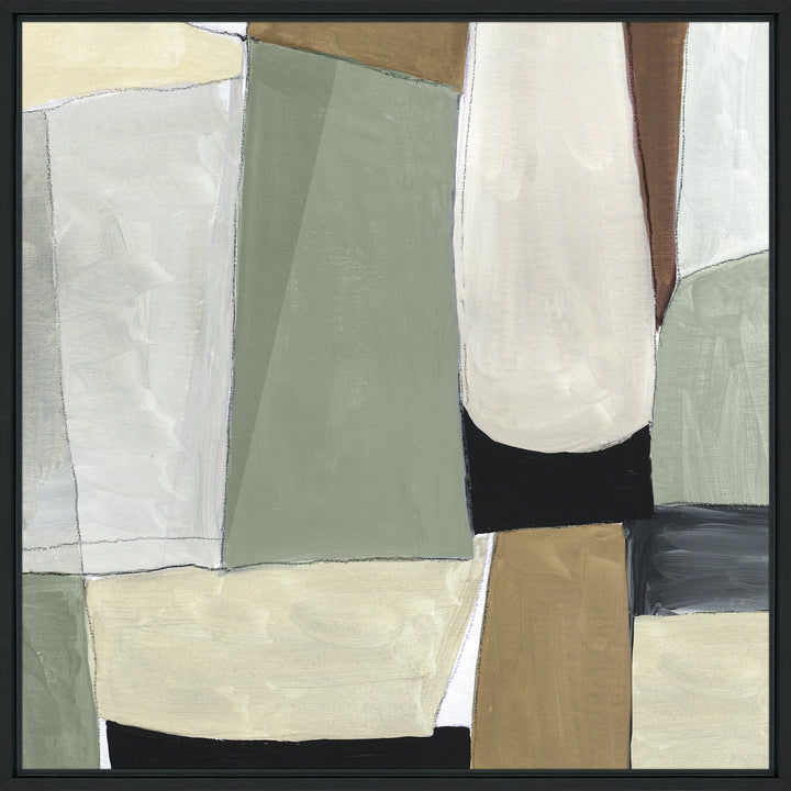 Soft Green Composition I By Tom Reeves - TheArtistsQuarter