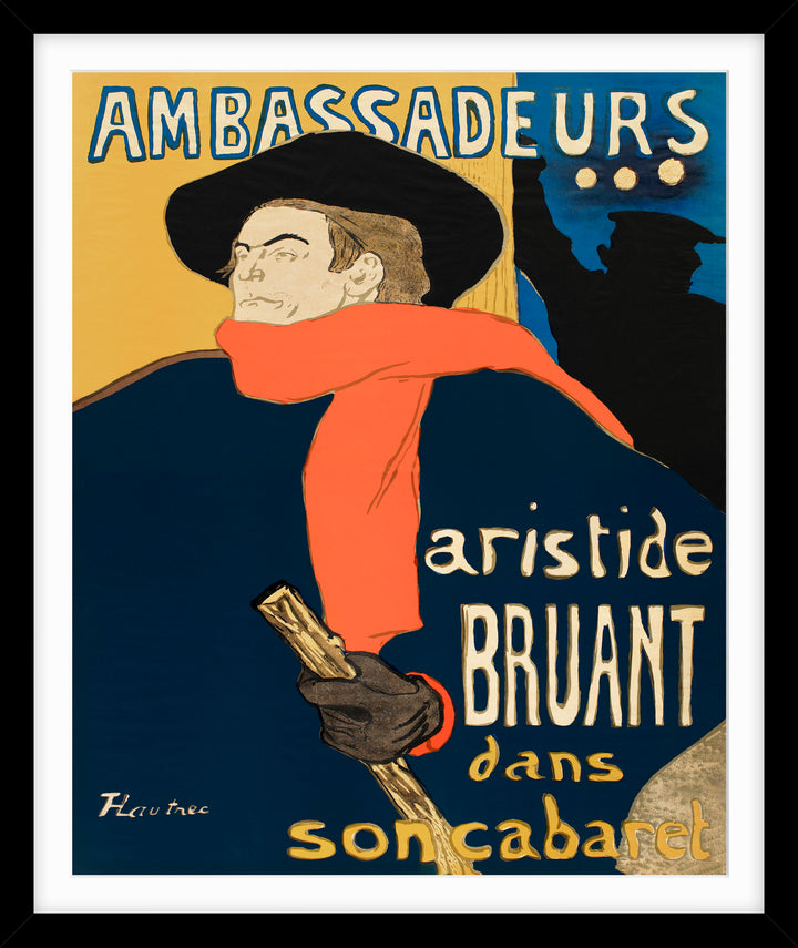 Ambassadeurs Artiste Bruant By Toulouse La Trec - TheArtistsQuarter