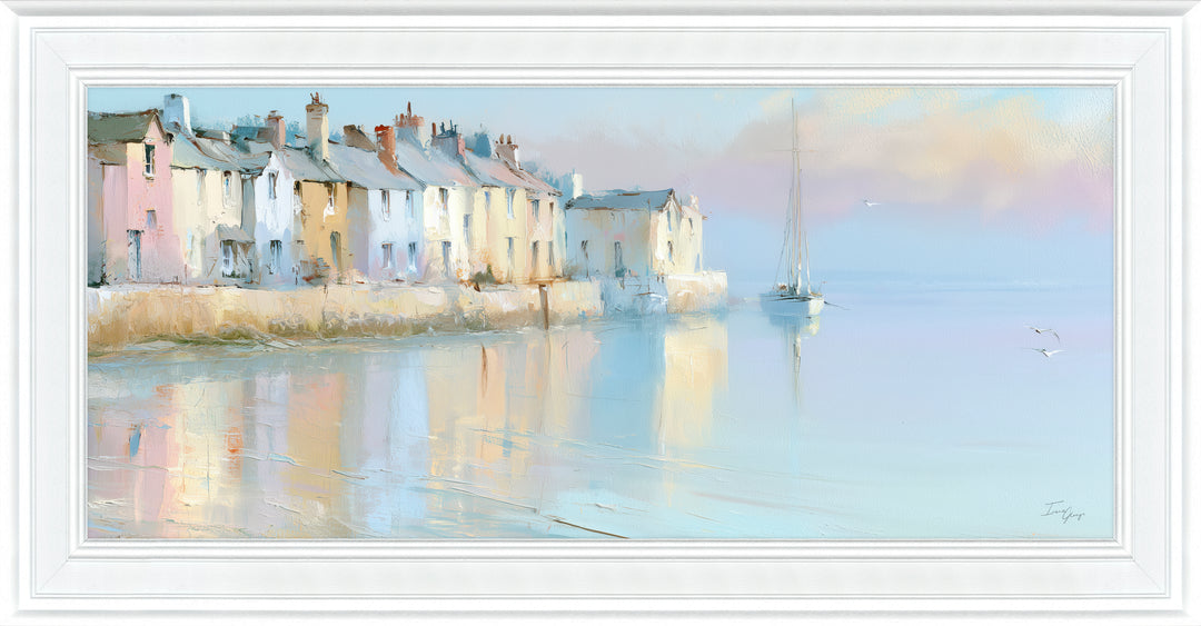 Pastel Harbour by Irene Glenys
