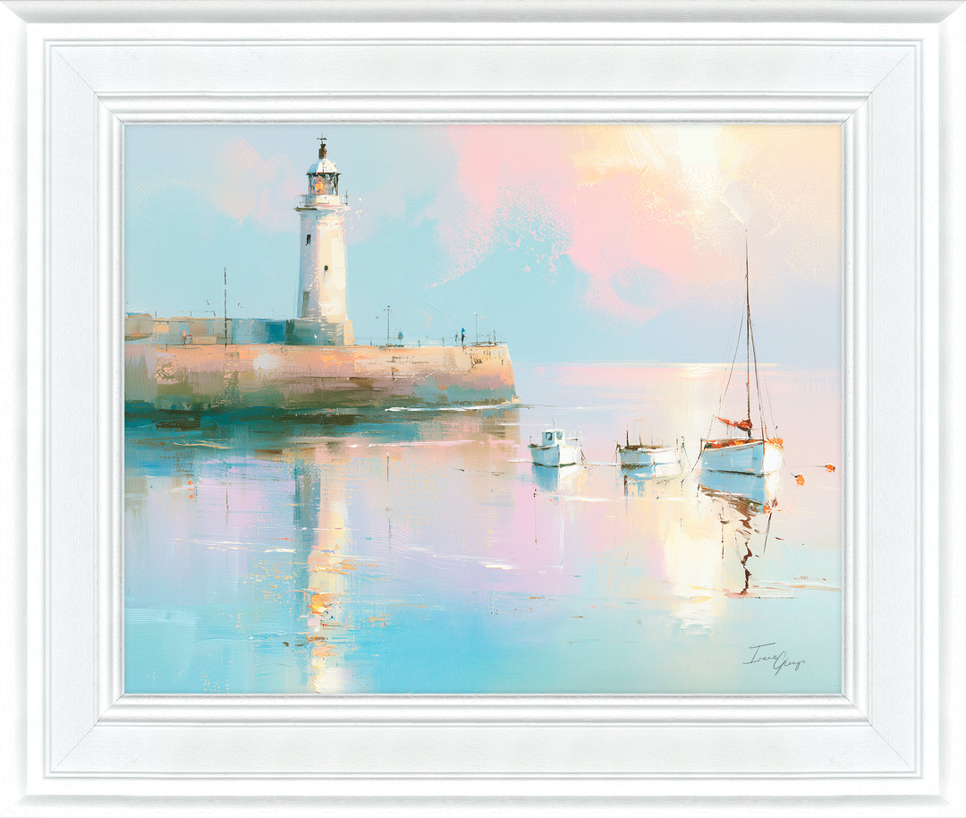 Pastel Lighthouse by Irene Glenys