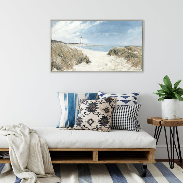 Lighthouse Dunes By Adelene Fletcher - TheArtistsQuarter