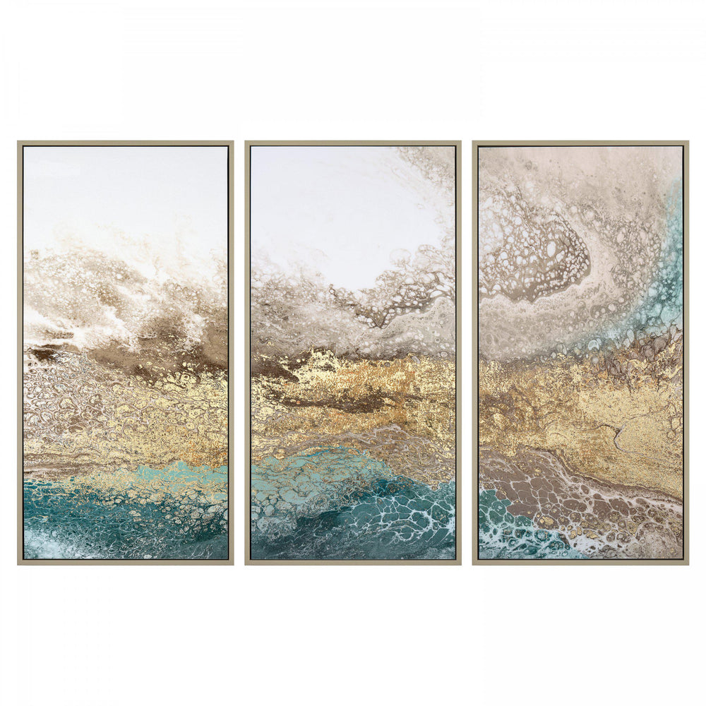 Serene Triptych By Shaaylen Broughton - TheArtistsQuarter