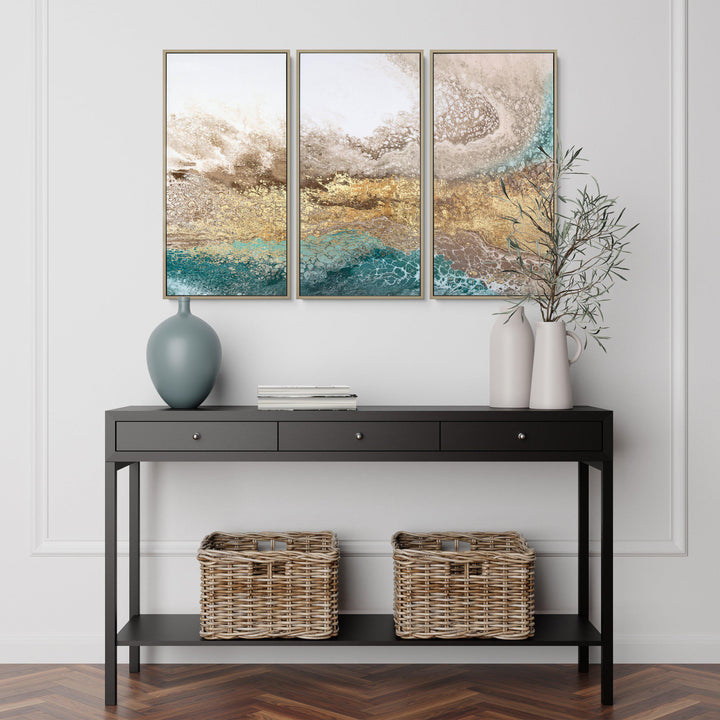 Serene Triptych By Shaaylen Broughton *NEW* - TheArtistsQuarter