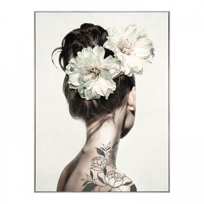 Girl With The Flower Tattoo By Design Fabrikken *NEW* - TheArtistsQuarter