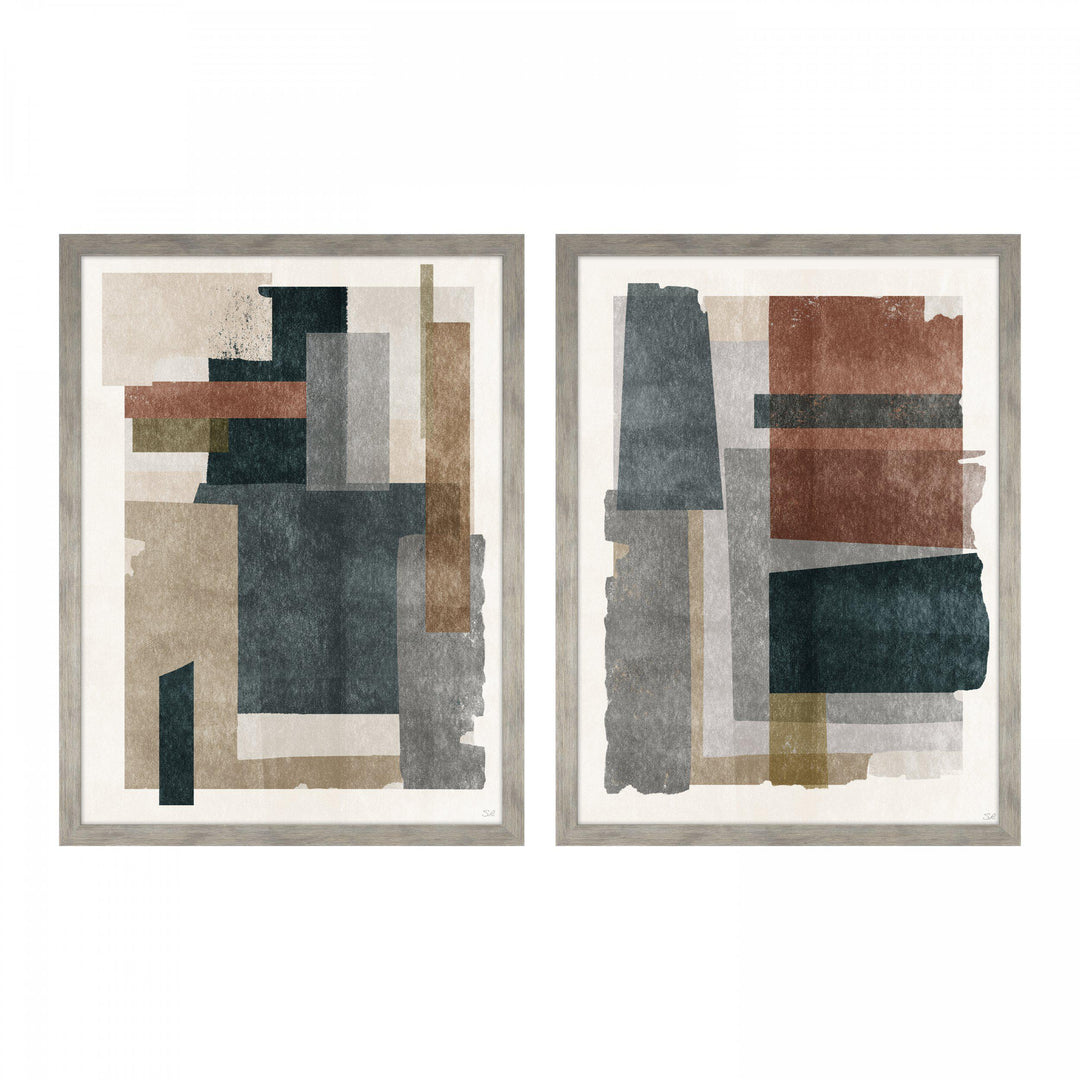 Skimming Shapes (sold as a pair) By Sabrina Roscino *SALE* - TheArtistsQuarter