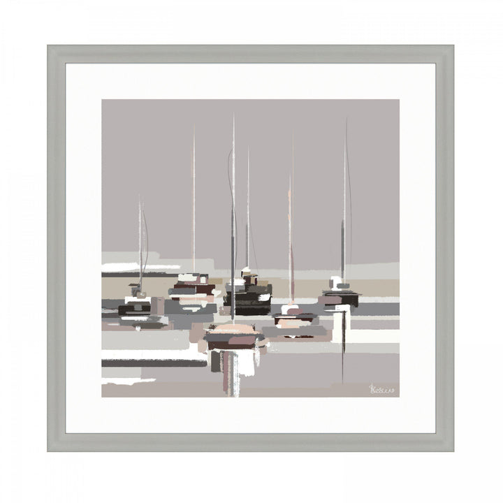 Morning Wharf By Sabrina Roscino *NEW* - TheArtistsQuarter