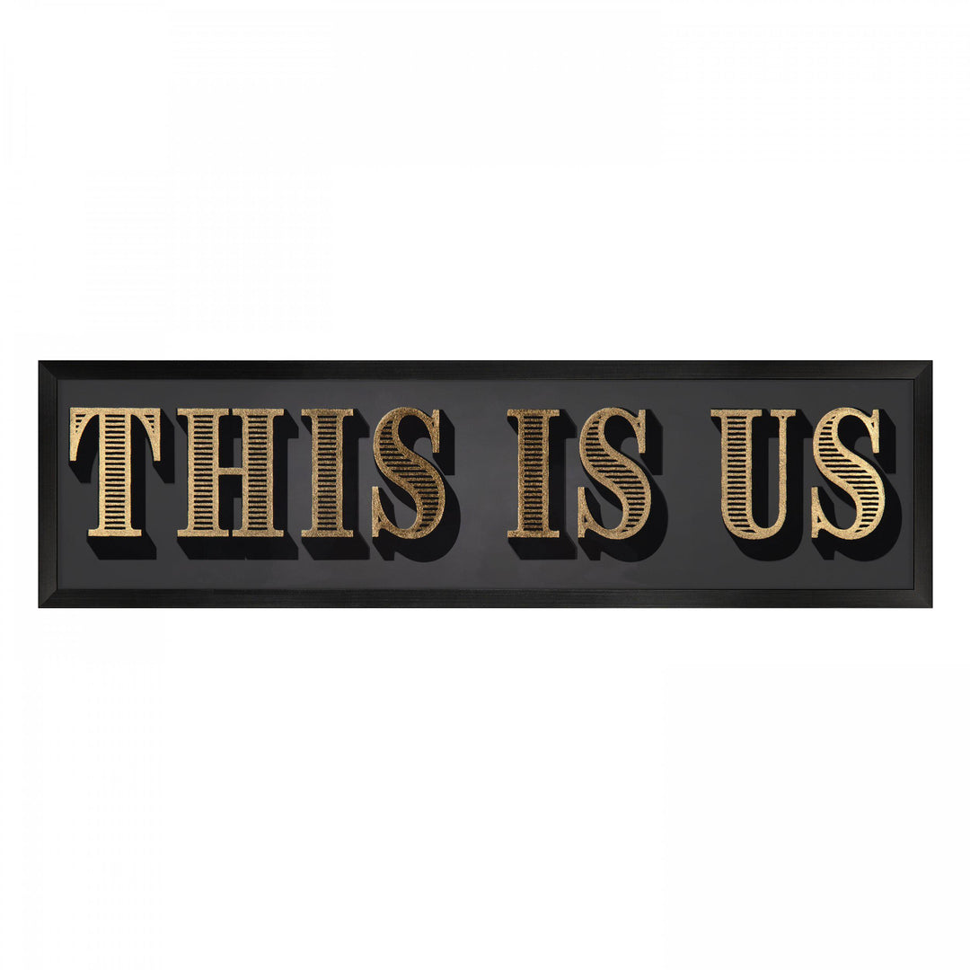 This Is Us Wall Plaque By Faye Reynolds-Lydon *NEW* - TheArtistsQuarter