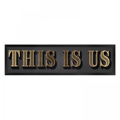 This Is Us Wall Plaque By Faye Reynolds-Lydon *NEW* - TheArtistsQuarter