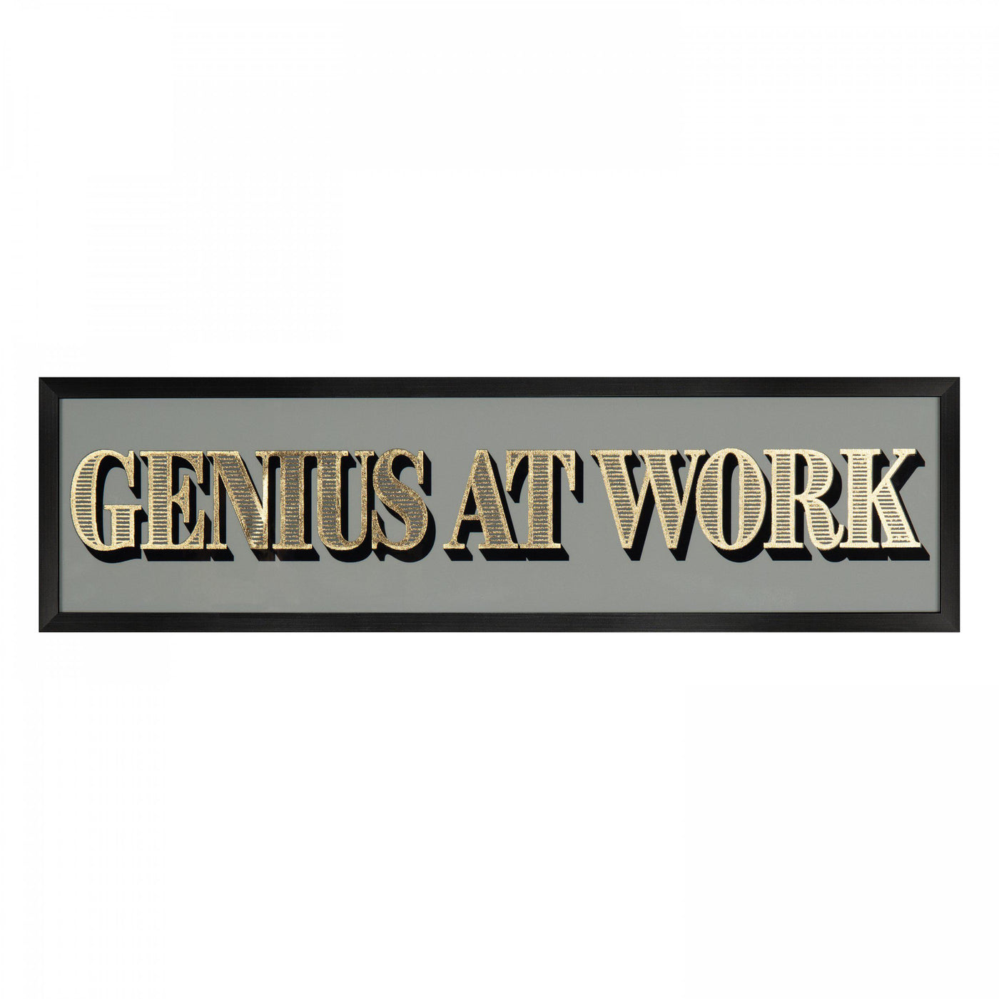 Genius At Work Wall Plaque By Faye Reynolds-Lydon *NEW* - TheArtistsQuarter