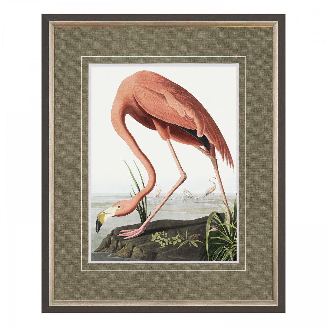 Vintage Flamingo (Small) By Raw Pixel - TheArtistsQuarter