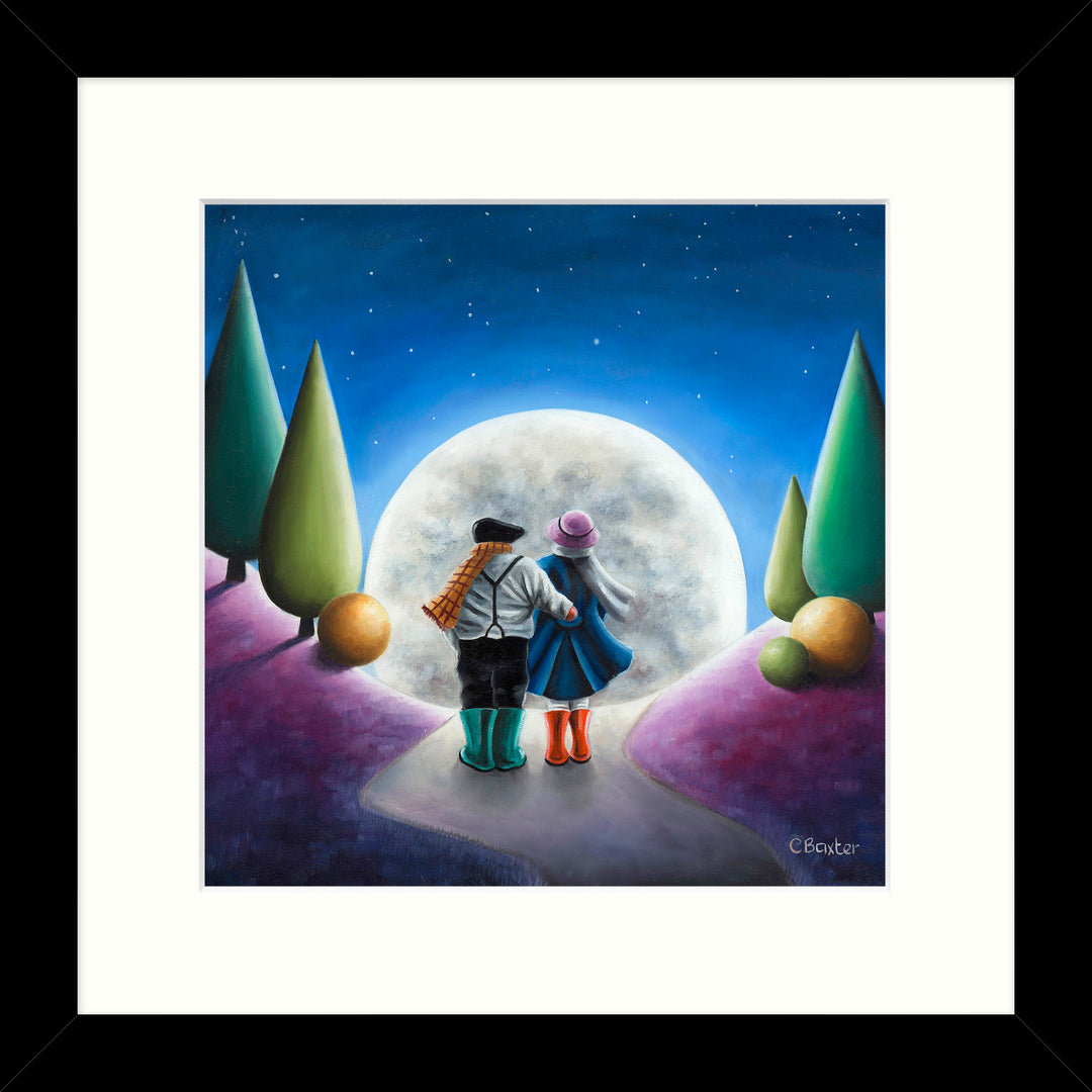 By The Silvery Moon By Claire Baxter *EXCLUSIVE* - TheArtistsQuarter