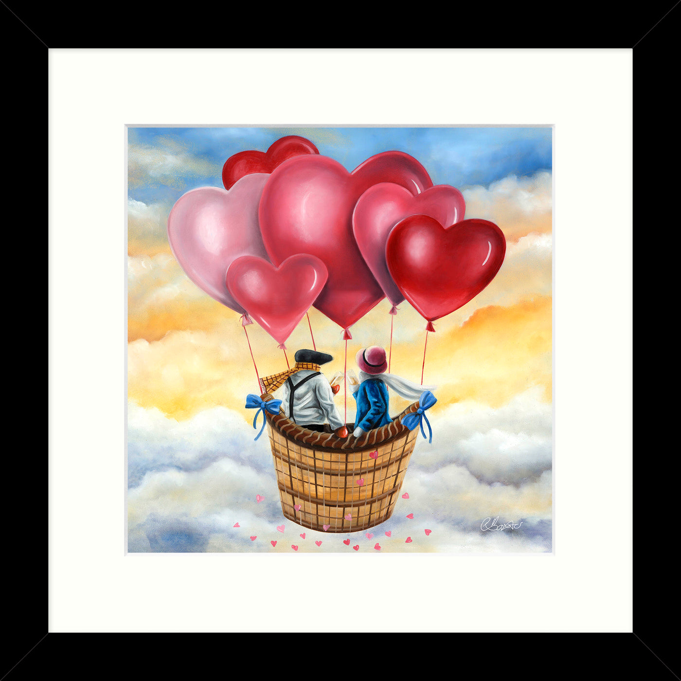My Heart Is Filled With Love By Claire Baxter. *EXCLUSIVE* - TheArtistsQuarter