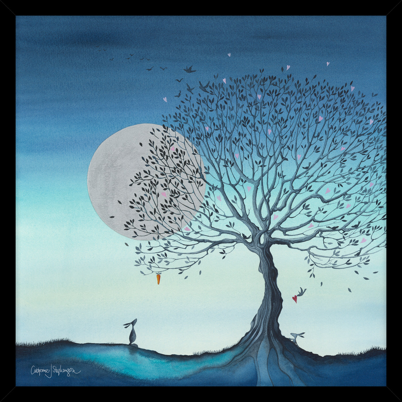 Hope Moon I (Medium) By Catherine Stephenson **Free, Next Day Delivery - TheArtistsQuarter