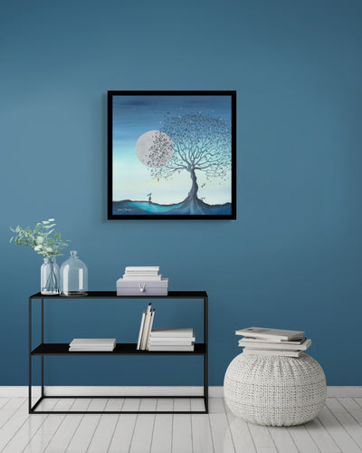 Hope Moon I (Medium) By Catherine Stephenson **Free, Next Day Delivery - TheArtistsQuarter