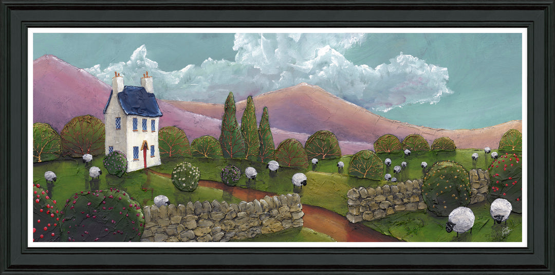 Across The Hills By Geoff Beckett *Delivers Mid August* - TheArtistsQuarter