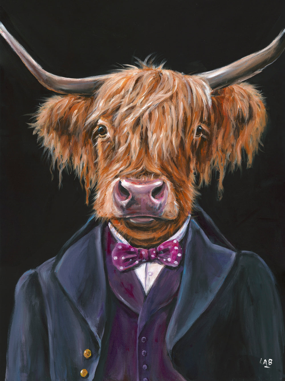 Hamilton (Canvas) By Louise Brown *EXCLUSIVE* - TheArtistsQuarter