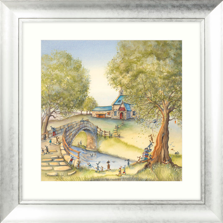 Carrot Cottage School By Catherine Stephenson - TheArtistsQuarter