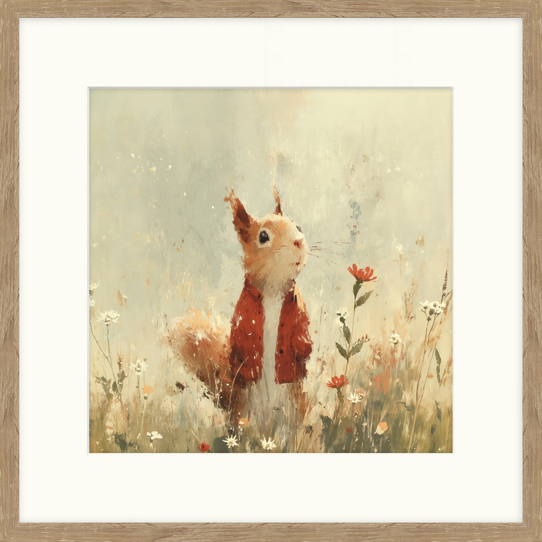 Stick Leg Squirrel by Lucy Hart