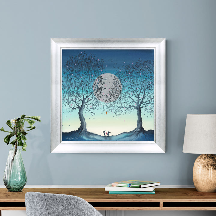 Hope Moon II Glow In The Dark Version By Catherine Stephenson *Delivers Late July - TheArtistsQuarter