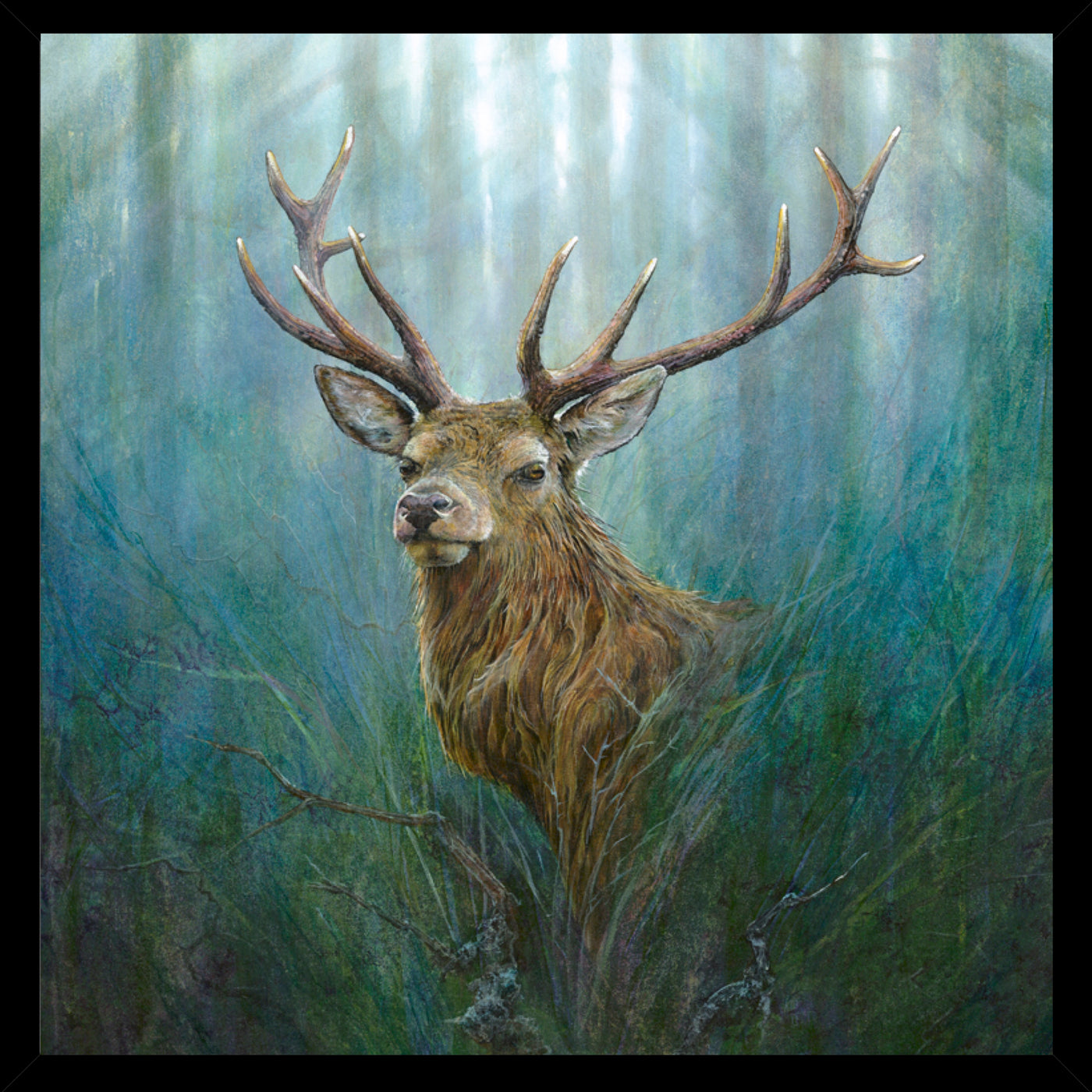Red Deer Stag (Medium) By Chris Sharp *TRIAL SIZE* - TheArtistsQuarter