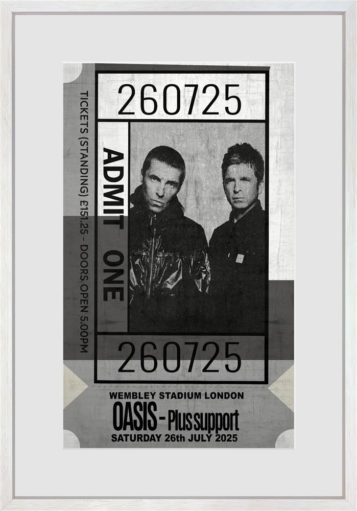 Admit One - Oasis by Linda Charles - TheArtistsQuarter