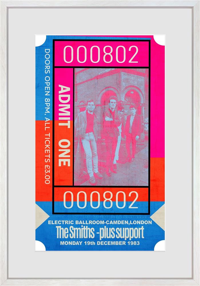 Admit One - The Smiths by Linda Charles - TheArtistsQuarter