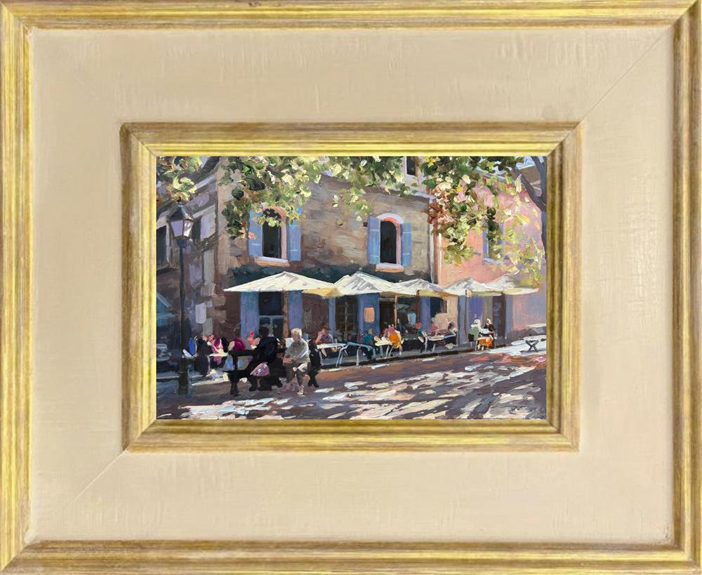 Afternoon Cafe by Rachele Dryden-Smith (Original) - TheArtistsQuarter