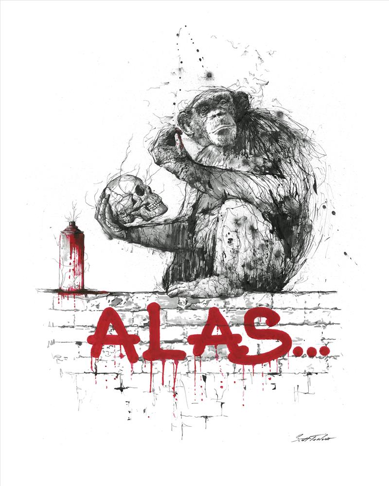 Alas - Miniature by Scott Tetlow - TheArtistsQuarter