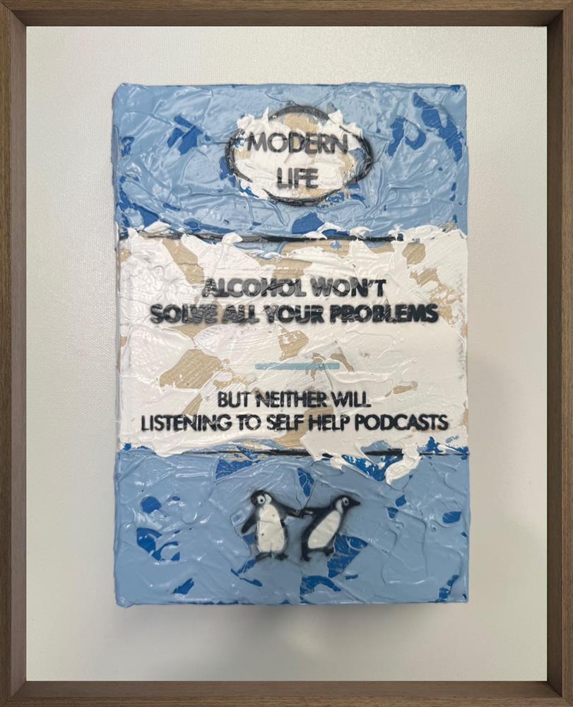 Alcohol Won't  - Mini Storybook by Hue Folk (Original) - TheArtistsQuarter