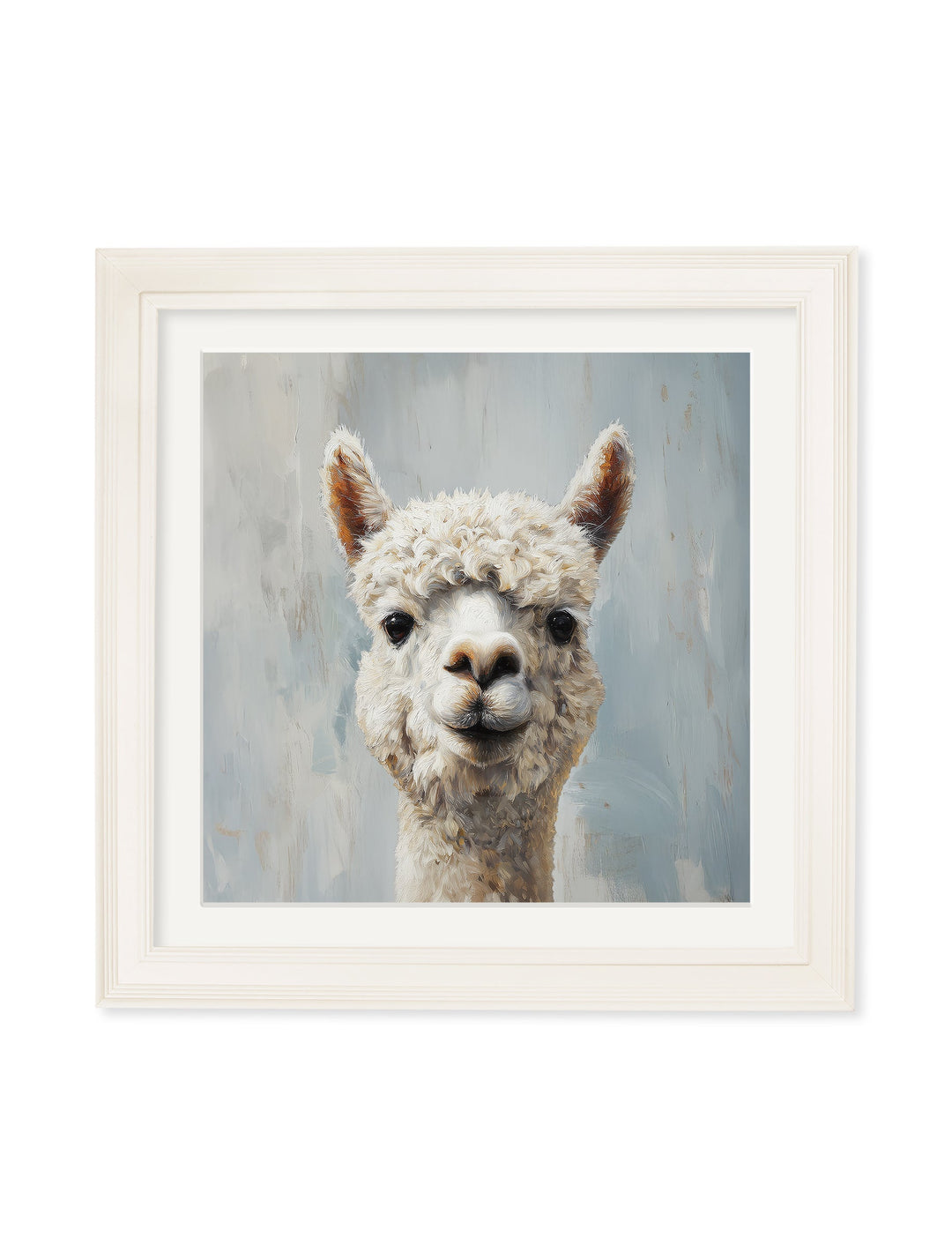 The Goofy Alpaca - Cream Hurstwood Square Frame