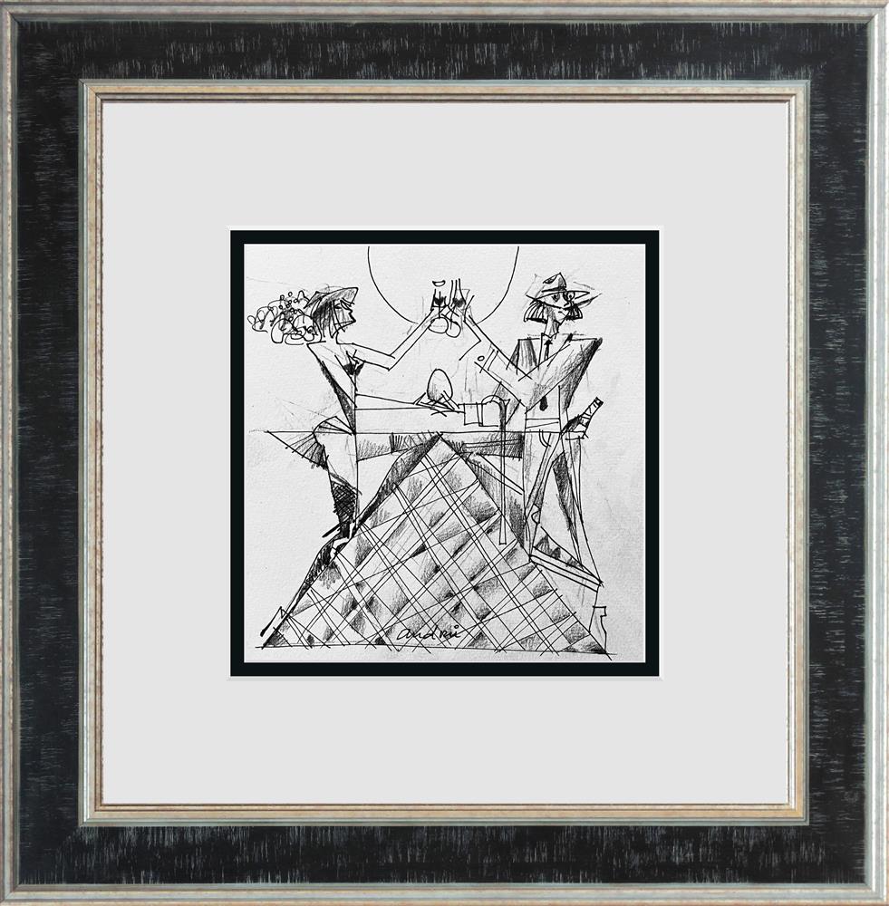 Art Collectors - Study by Andrei Protsouk (Original) - TheArtistsQuarter