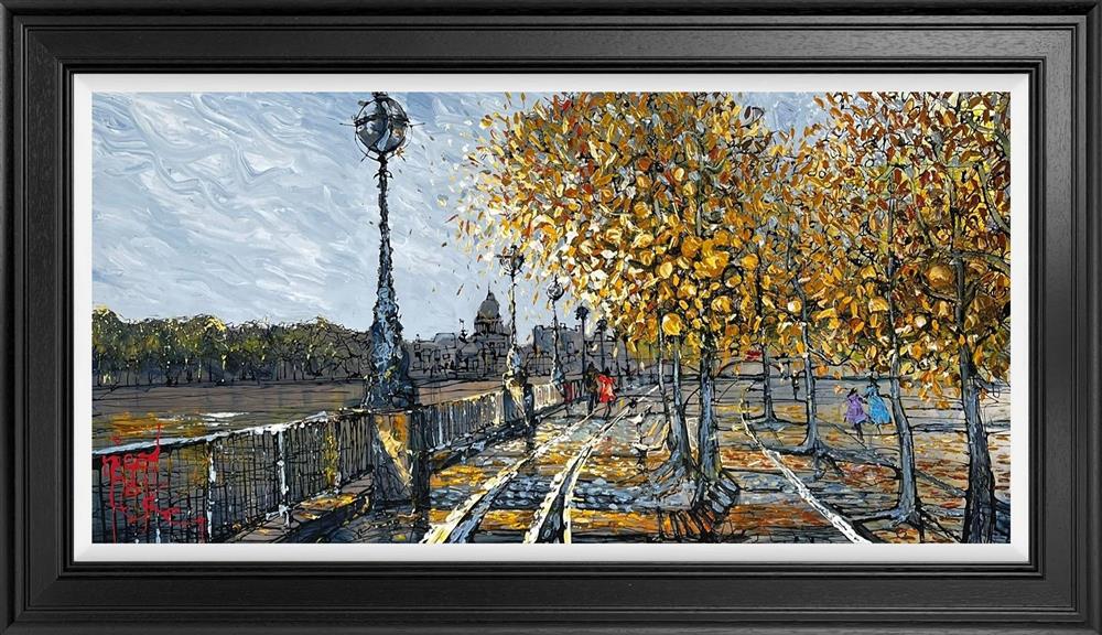 Autumn Walks Along The Thames by Nigel Cooke (Original) - TheArtistsQuarter