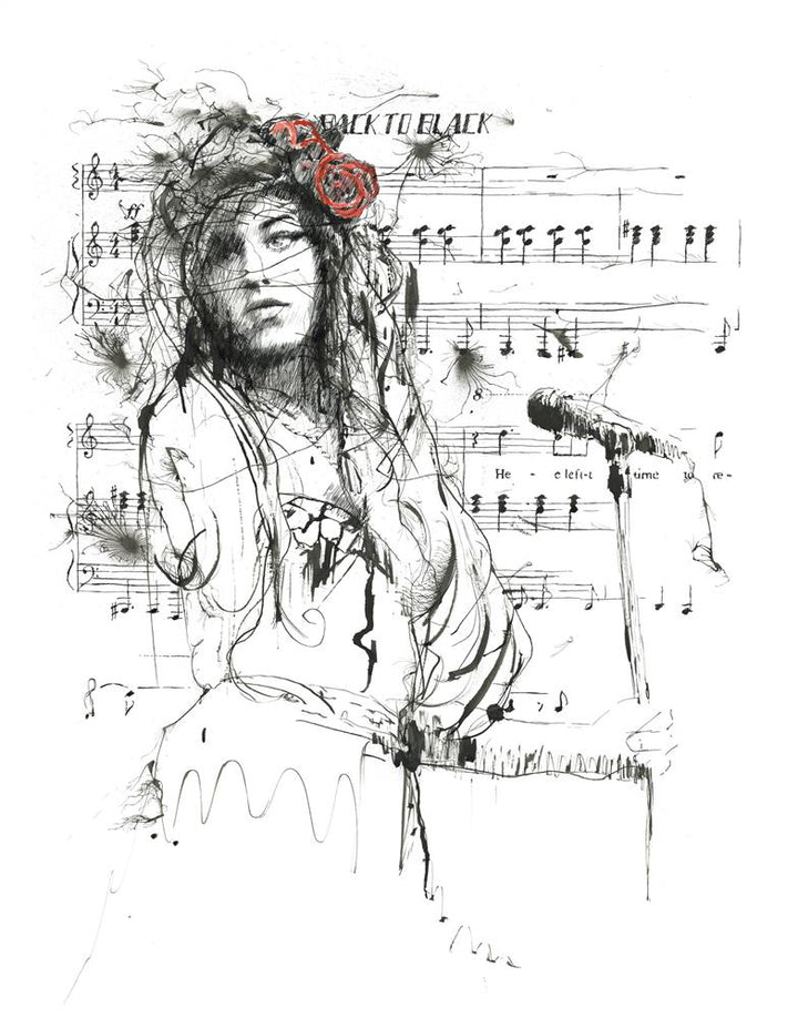 Back To Black by Scott Tetlow - TheArtistsQuarter