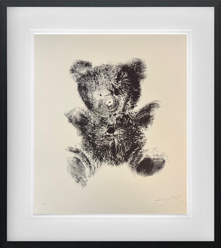 Bear VII - Antique Paper by Michiel Folkers (Original) - TheArtistsQuarter