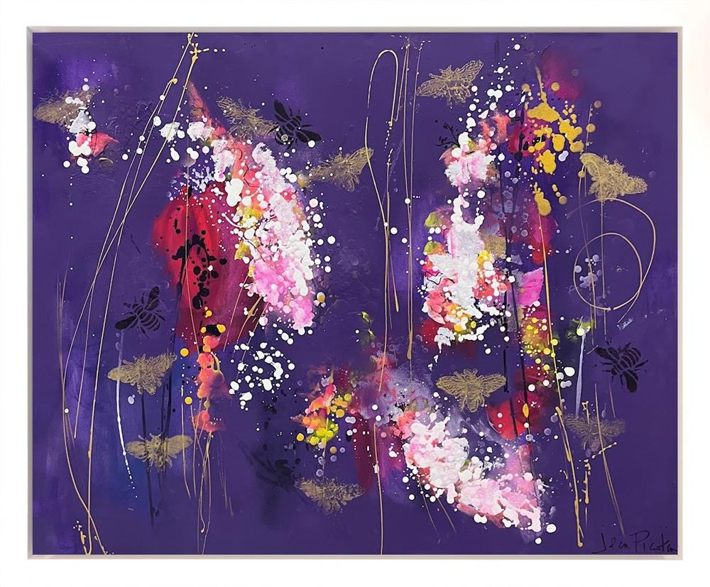 Bees And Bloom IV by Jean Picton (Original) - TheArtistsQuarter