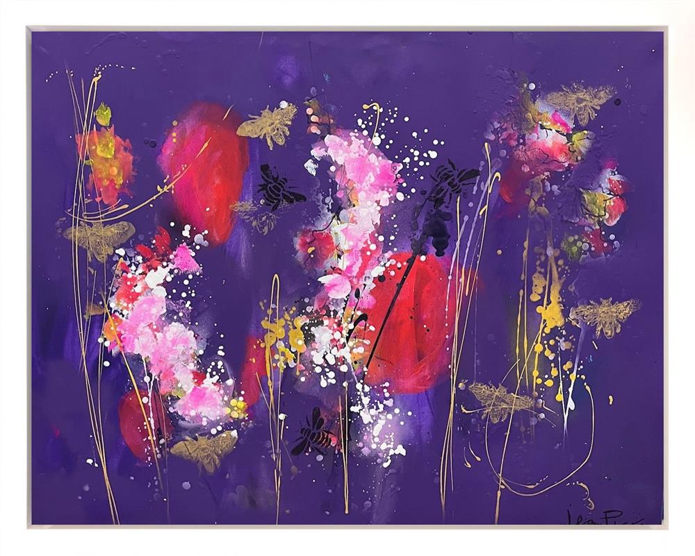 Bees And Bloom V by Jean Picton (Original) - TheArtistsQuarter