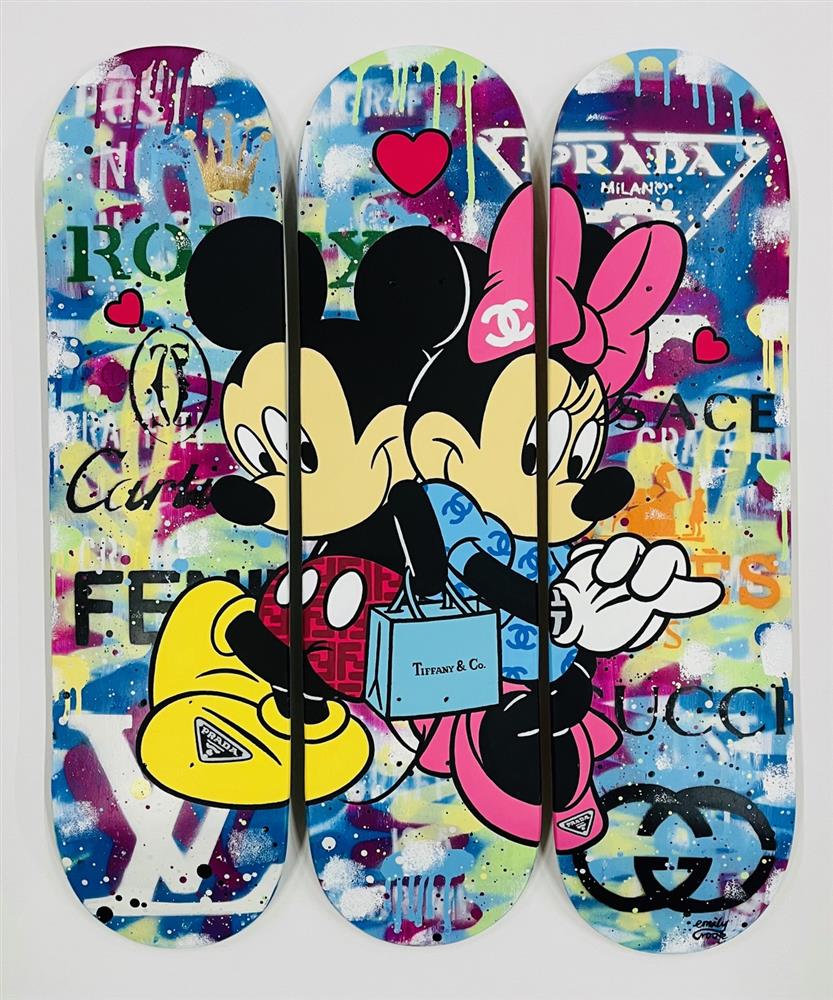 Better In Love - Skatedeck by Emily Crook (Original) - TheArtistsQuarter