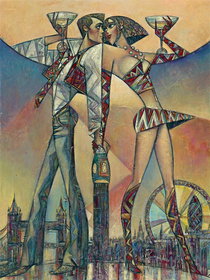 Big Ben Champagne (Large) By Andrei Protsouk (Limited Edition) - TheArtistsQuarter