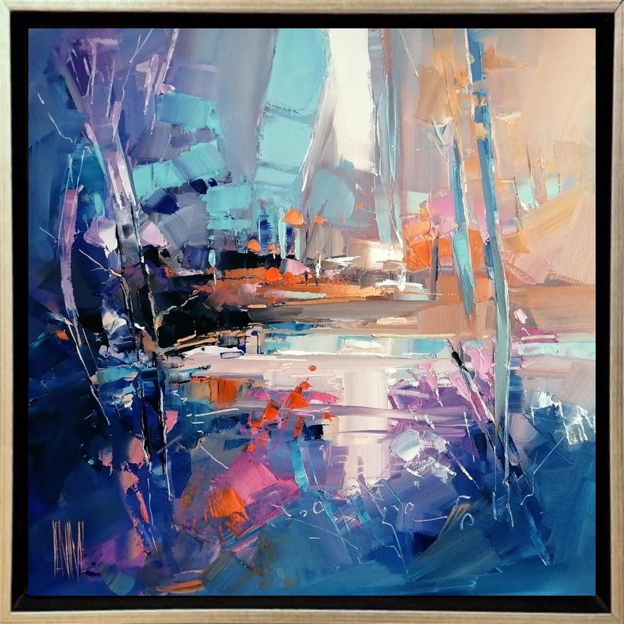 Blue Mornings by Hervé Lenouvel (Original) - TheArtistsQuarter
