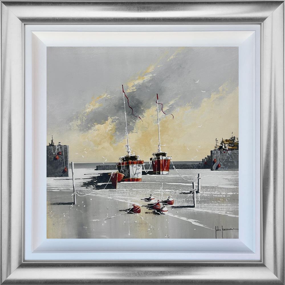 Breaking Clouds over the Wall by John Horsewell (Original) - TheArtistsQuarter